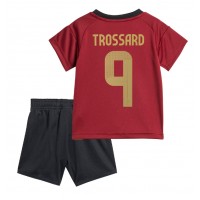 Camisa de time de futebol Bélgica Leandro Trossard #9 Replicas 1º Equipamento Infantil Europeu 2024 Manga Curta (+ Calças curtas)